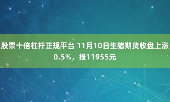 股票十倍杠杆正规平台 11月10日生猪期货收盘上涨0.5%，报11955元
